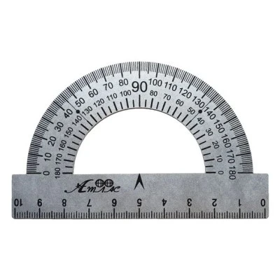 Купить Транспортир Атлас 9015М Разноцветный Артикул: 4820082901394