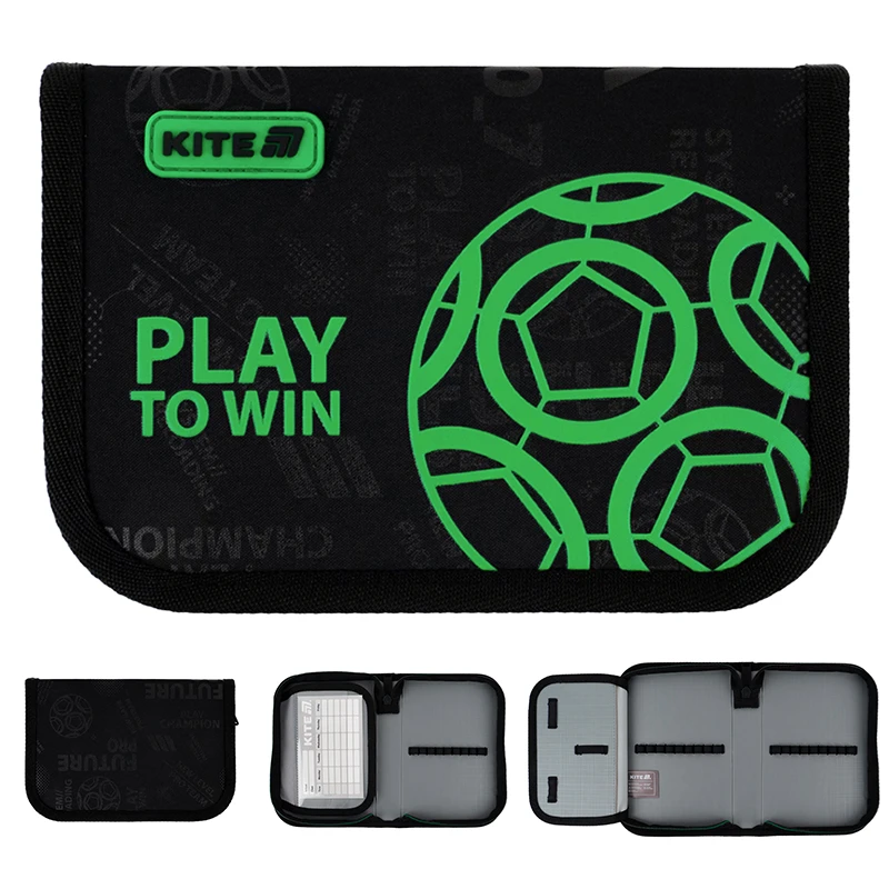 Пенал без наполнения Play&amp;Win Kite K25-621-2 Разноцветный  Фото №0