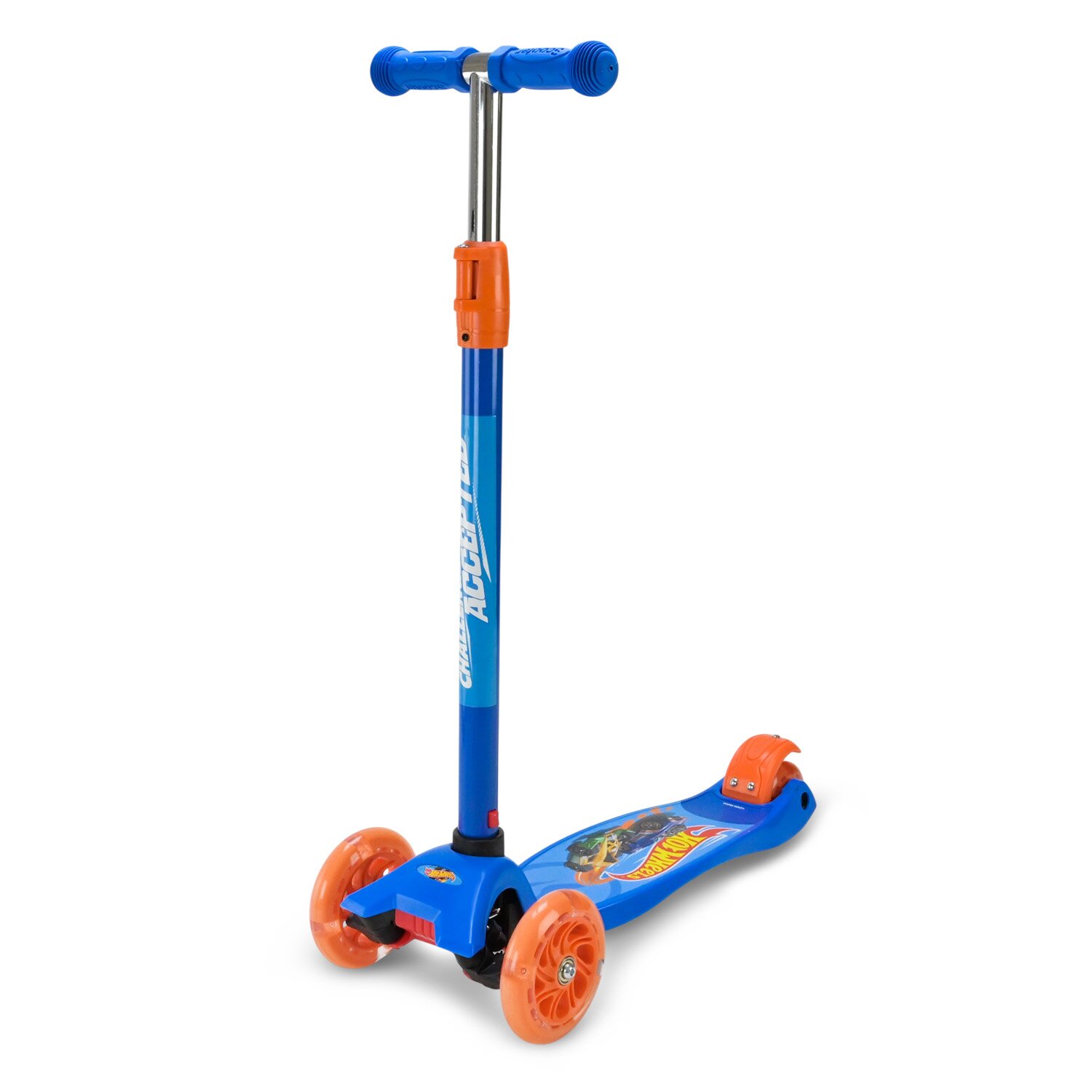 Купити Самокат дитячий 3-х колісний Hot Wheels BH2617 Різнокольоровий Артикул: 6906231375532 Фото повноекранне №2