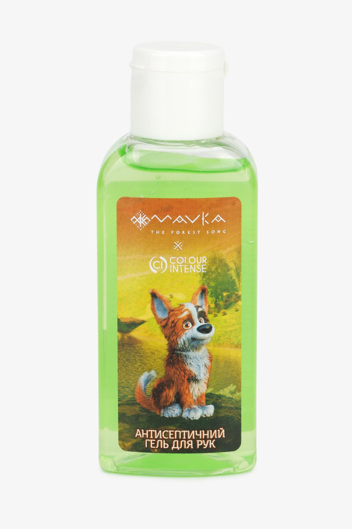 Антисептик гелевий для рук Шусть Colour Intense x Mavka 50 мл Різнокольоровий