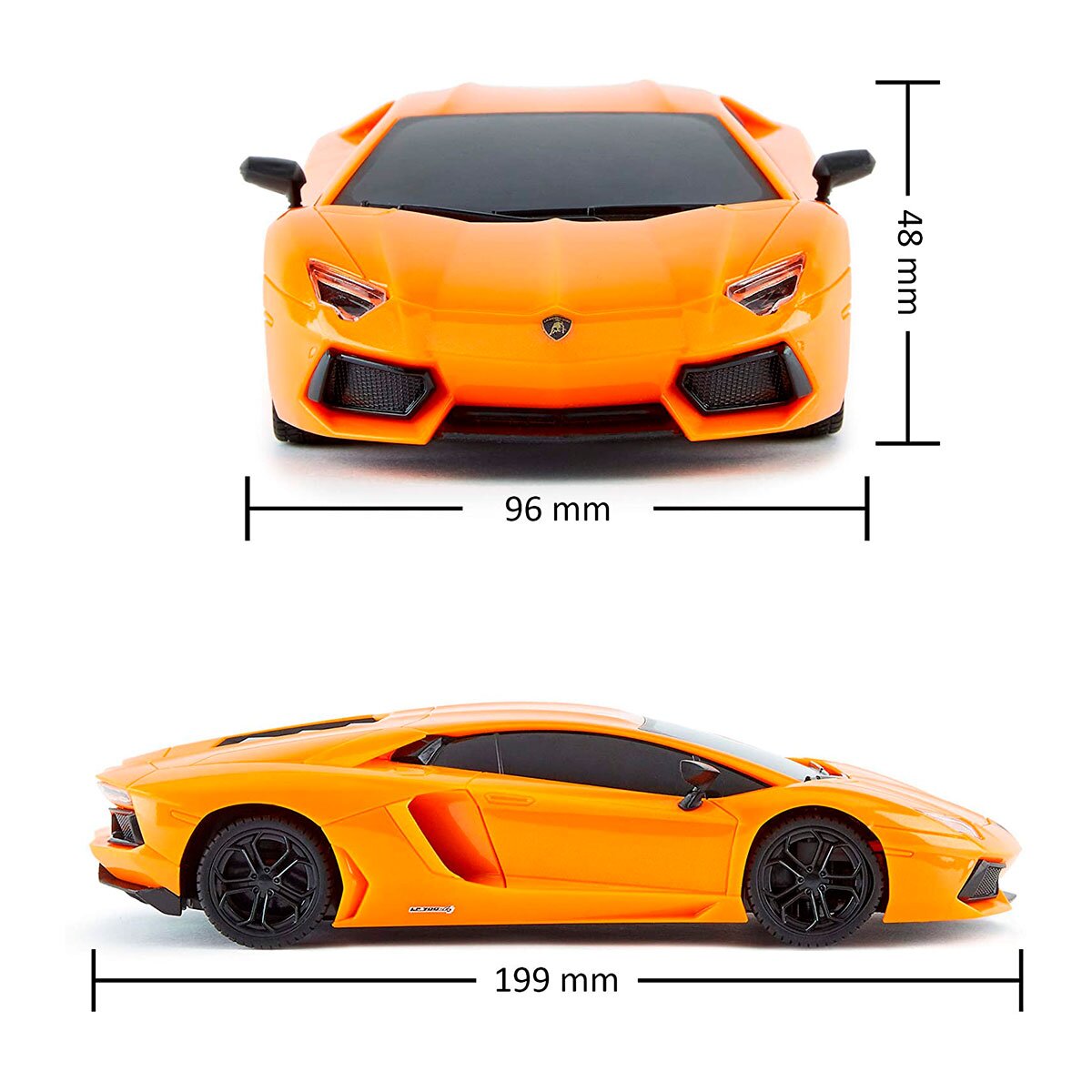 Автомобиль KS DRIVE на р/у – LAMBORGHINI AVENTADOR LP 700 – 4 124GLBO Оранжевый (6900007277839)  Фото №6