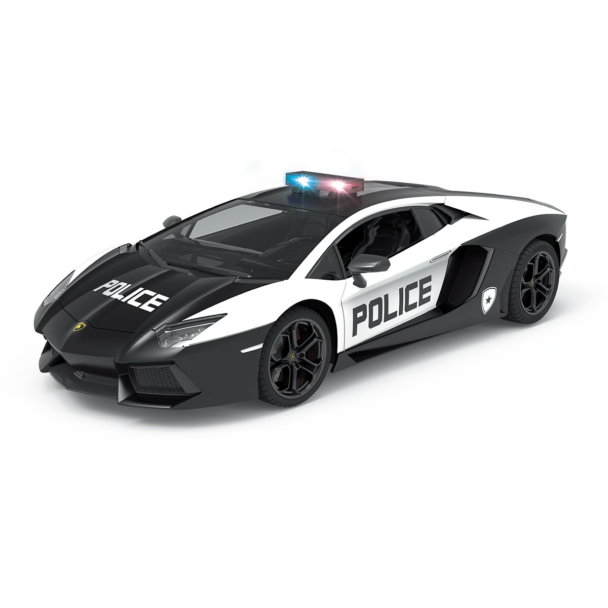 Автомобиль KS DRIVE на р/у – LAMBORGHINI AVENTADOR POLICE (1:14, 2.4Ghz) 114GLPCWB Разноцветный (6900007341417)  Фото №0