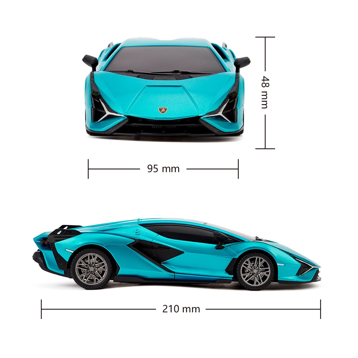 Автомобиль KS DRIVE на р/у – LAMBORGHINI SIAN (1:24, 2.4Ghz) 124GLSB Синий (6900007341400)  Фото №6