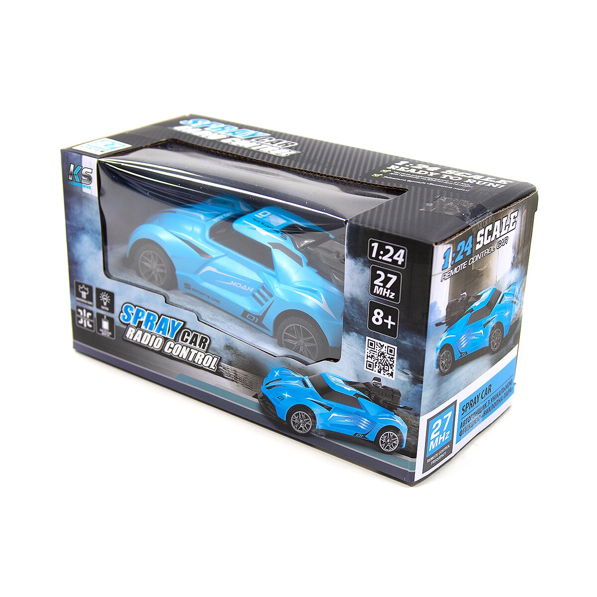 Автомобиль на ручном управлении Spray Car Sport KS Drive SL-354RHBL Голубой (6900007322270)  Фото №13