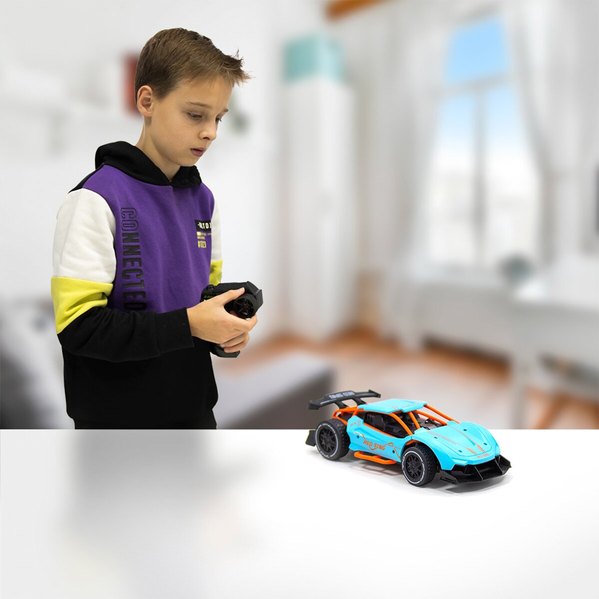 Автомобіль SPEED RACING DRIFT з р/к – RED SING SL-292RHB Блакитний (6900007298391)  Фото №12