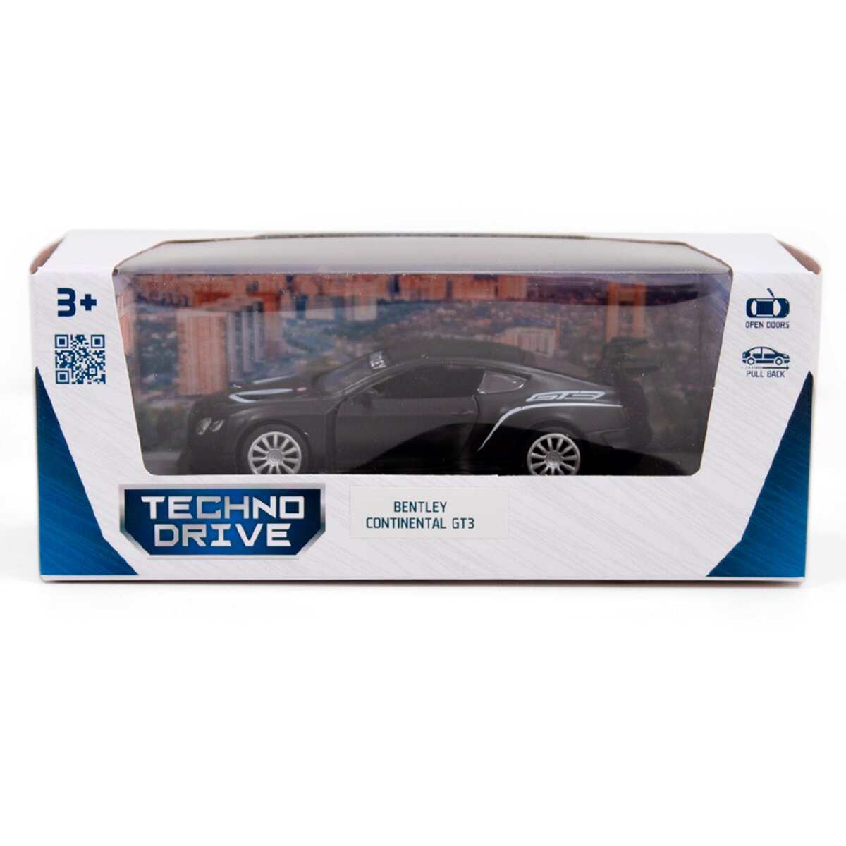 Автомодель - BENTLEY CONTINENTAL GT3 250259 Черный (6900007318648)  Фото №10