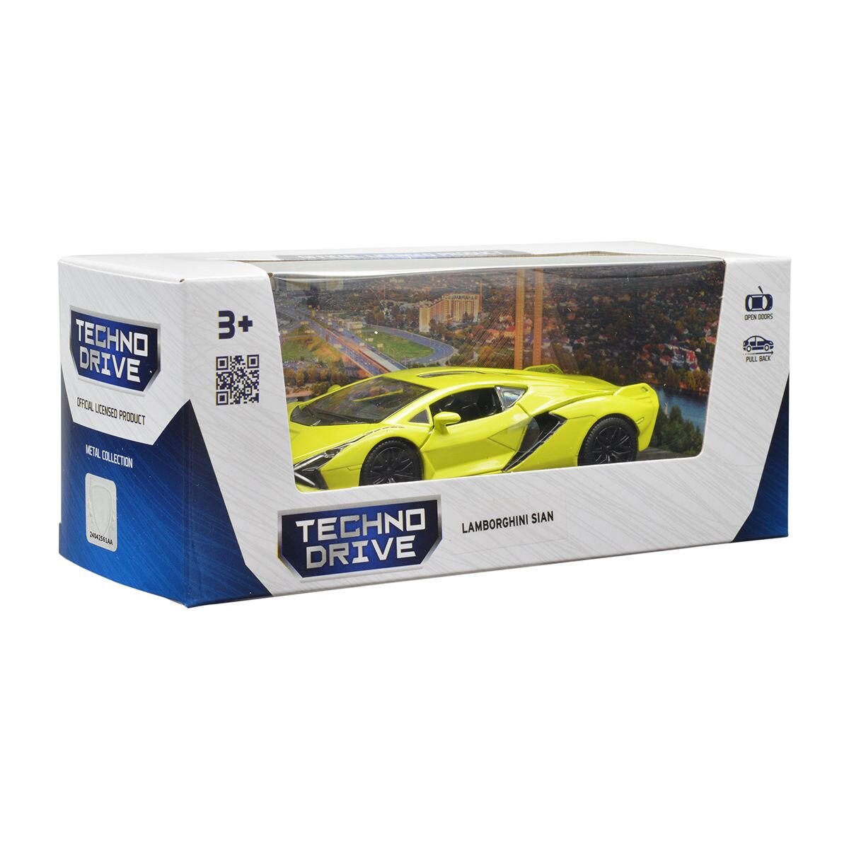 Автомодель Lamborghini Sian TechnoDrive 250346U Зеленый (4895065079506)  Фото №9