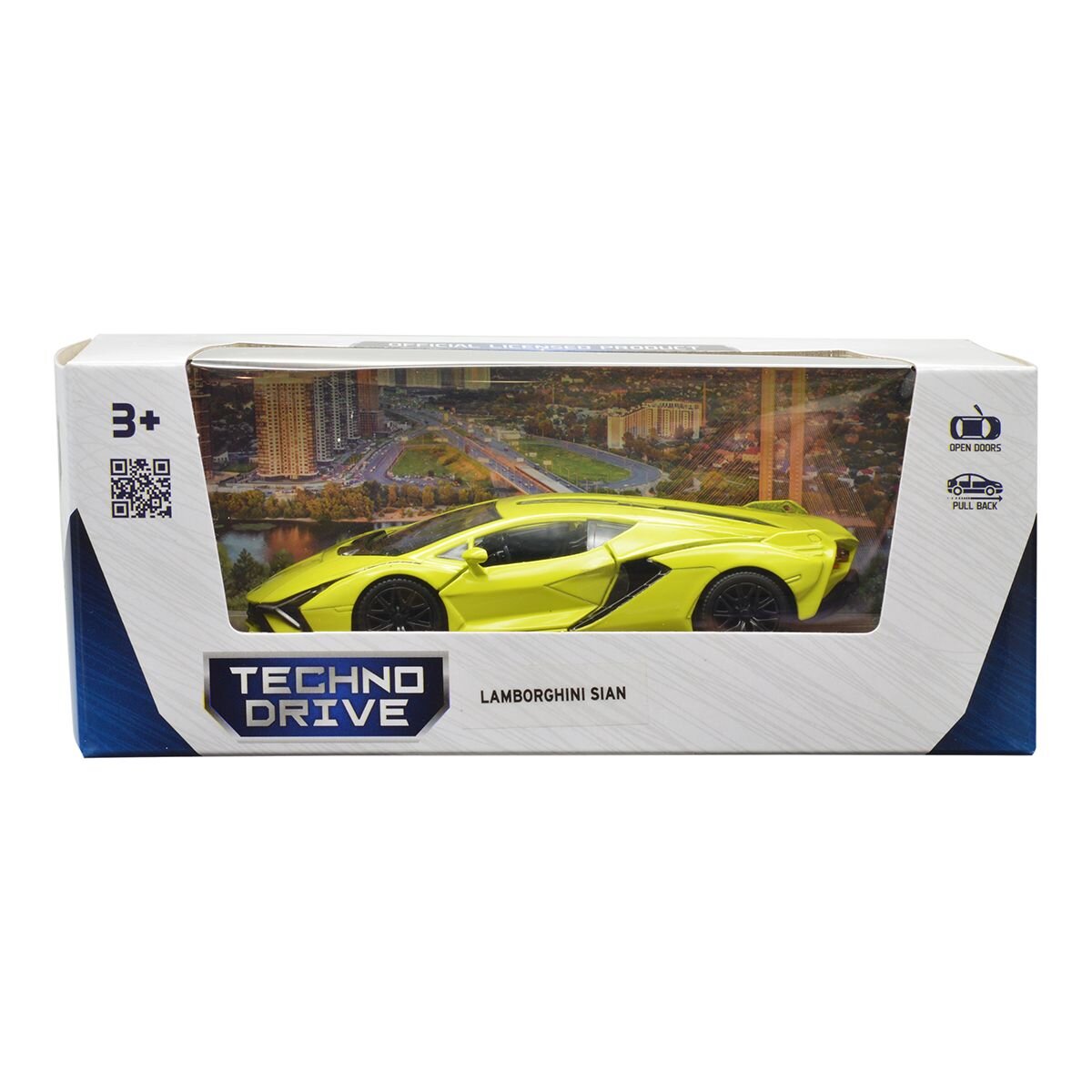 Автомодель Lamborghini Sian TechnoDrive 250346U Зеленый (4895065079506)  Фото №8
