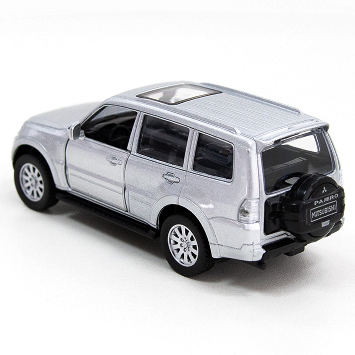 Автомодель MITSUBISHI PAJERO 4WD TURBO TechnoDrive 250282 Серебряный  Фото №2