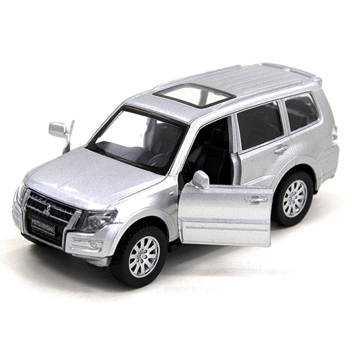 Автомодель MITSUBISHI PAJERO 4WD TURBO TechnoDrive 250282 Серебряный  Фото №7