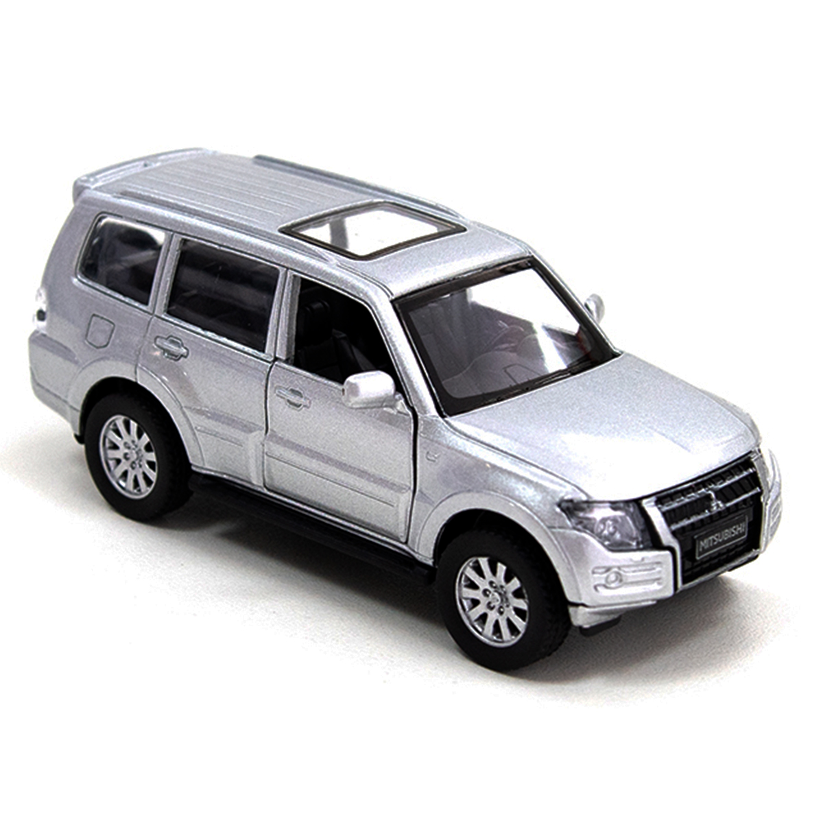 Автомодель MITSUBISHI PAJERO 4WD TURBO TechnoDrive 250282 Серебряный  Фото №6