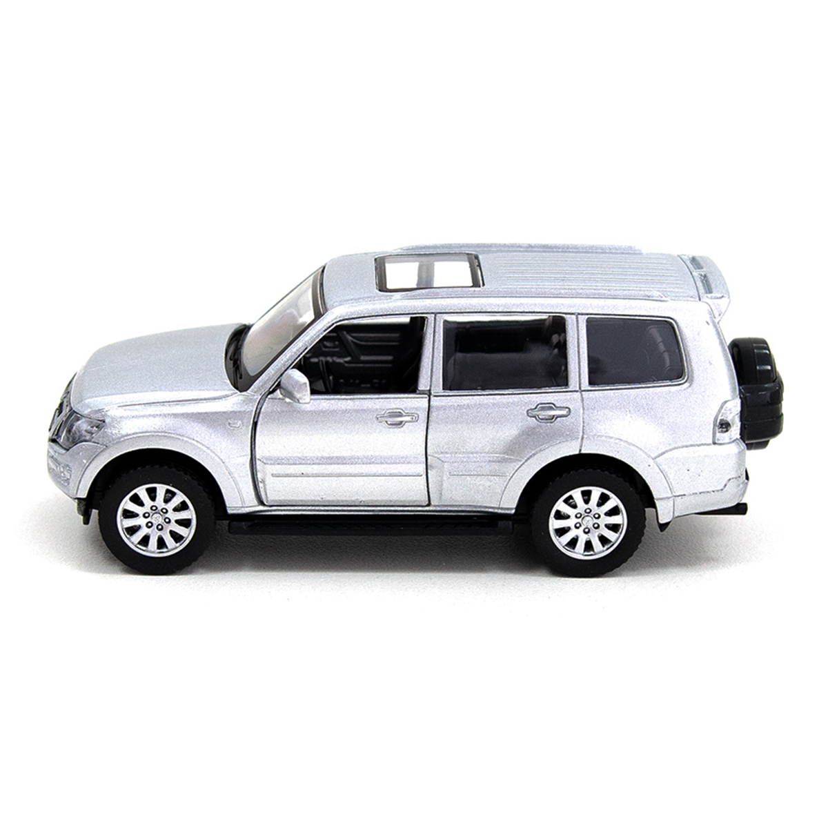 Автомодель MITSUBISHI PAJERO 4WD TURBO TechnoDrive 250282 Серебряный  Фото №1