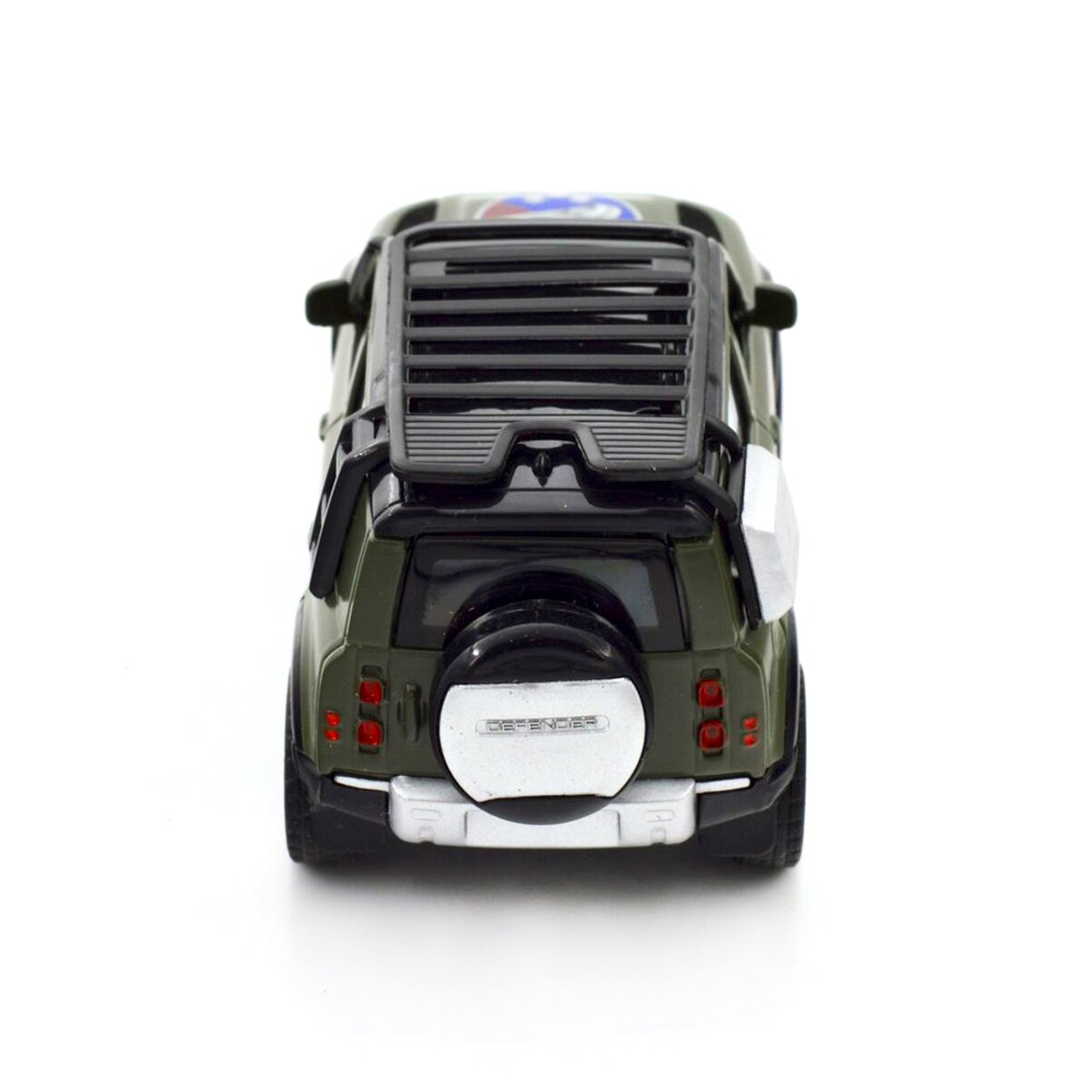 Автомодель &quot;Шевроны Героев&quot; Land Rover Defender 110 &quot;25 ОПДБр&quot; TechnoDrive 250289M Темно-зеленый (6900007377195)  Фото №4