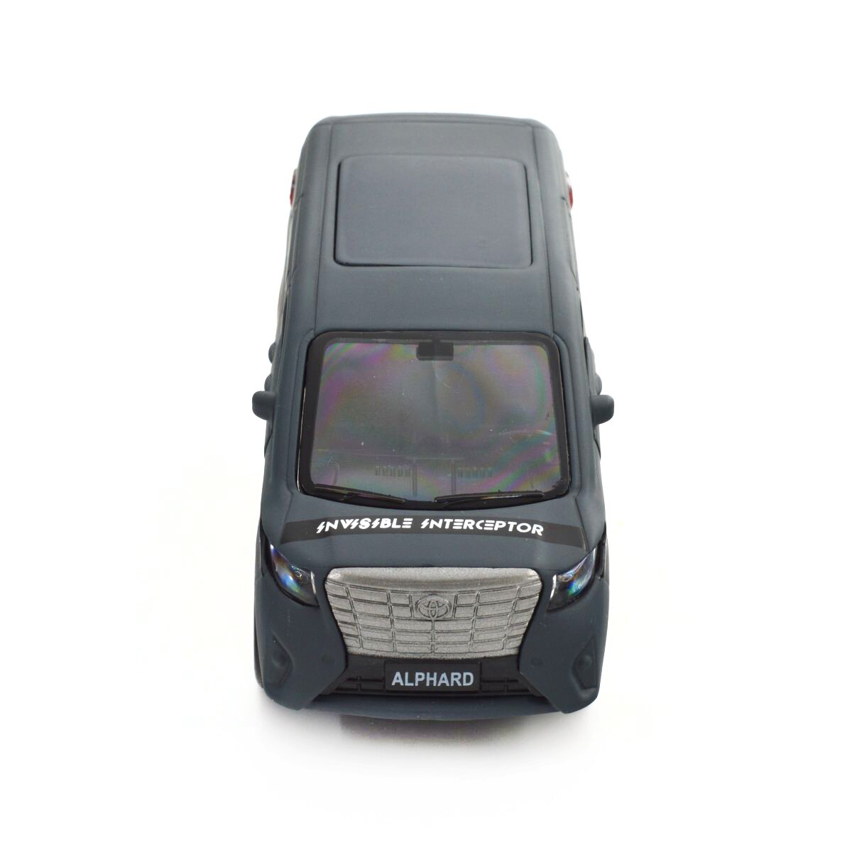 Автомодель &quot;Шеврони Героїв&quot; Toyota Alphard &quot;Загін метеликів&quot; TechnoDrive KM6011 Темно-сірий (6974465201842)  Фото №13