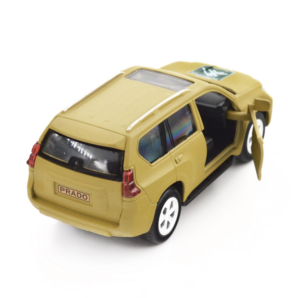 Автомодель &quot;Шевроны Героев&quot; Toyota Prado &quot;Хартия&quot; TechnoDrive KM6188 Хаки (6974465201880)  Фото №1
