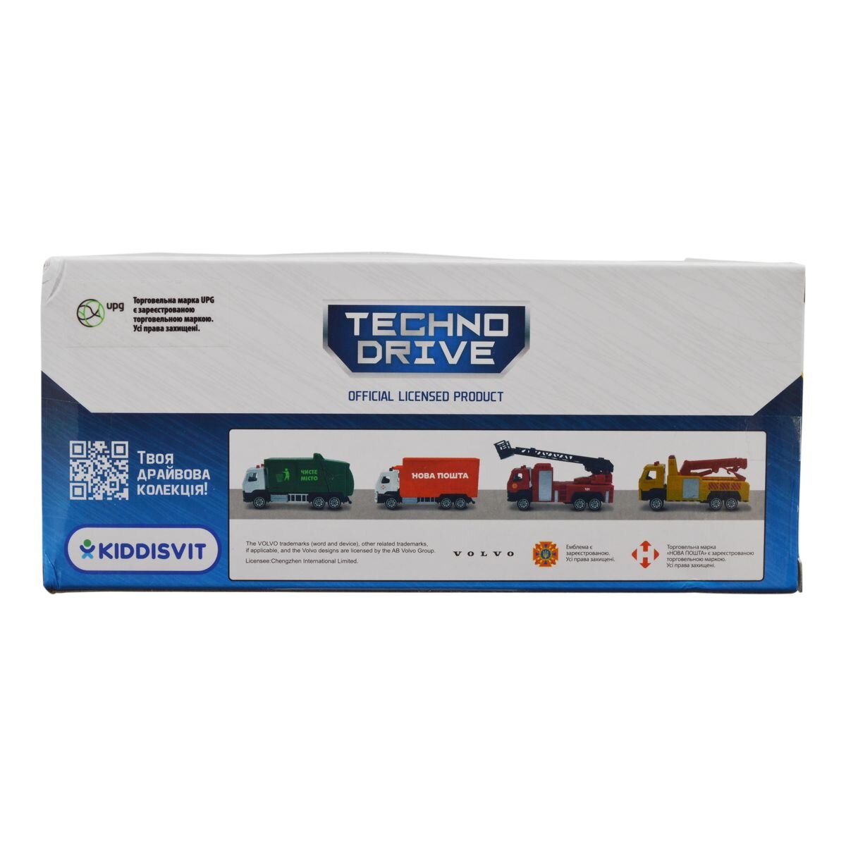 Автомодель Volvo Газовоз TechnoDrive 250301 Білий (6900007361446)  Фото №2