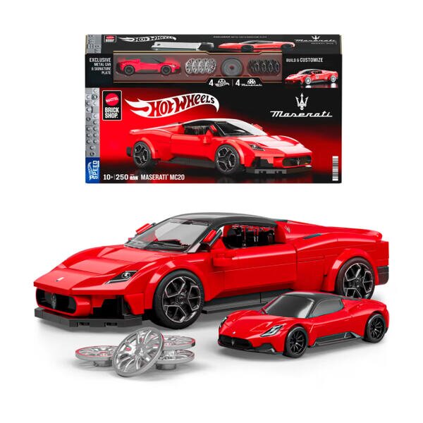 Купить Колекційна машинка-конструктор "Maserati" JFR90 Різнокольоровий​ Артикул: 194735331543