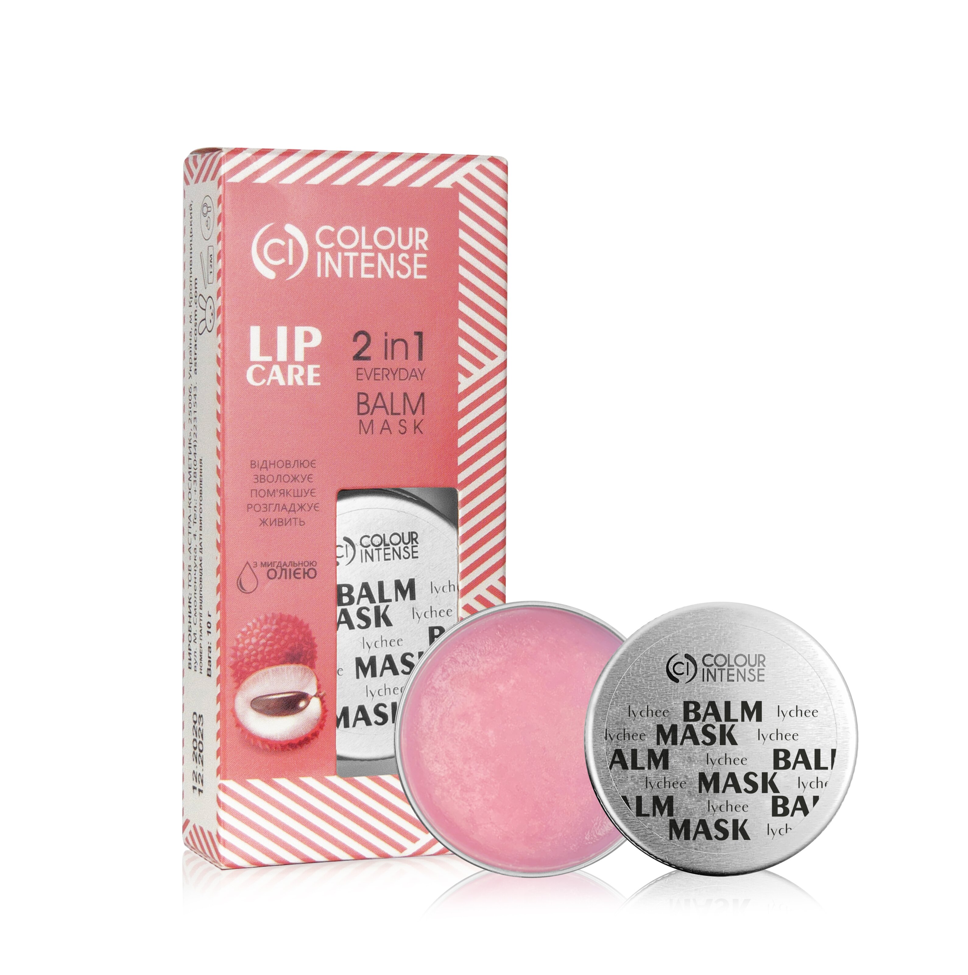 Бальзам для губ Colour Intense LIP CARE Живильний лічі (4823083019433)