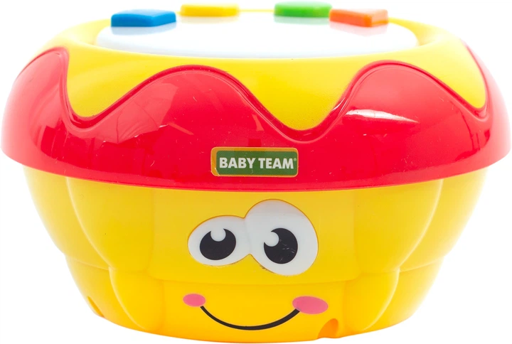 Купити Барабан музичний BABY TEAM 8643 Різнокольоровий Артикул: 4824428086431 Фото повноекранне №1
