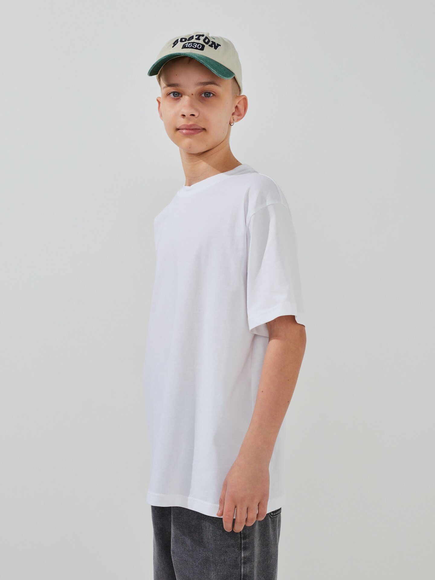 Купити Бейсболка для хлопчика LAWA BTA38486-2-50 One Size Молочно-зелений Артикул: 2000999471278 Фото повноекранне №3