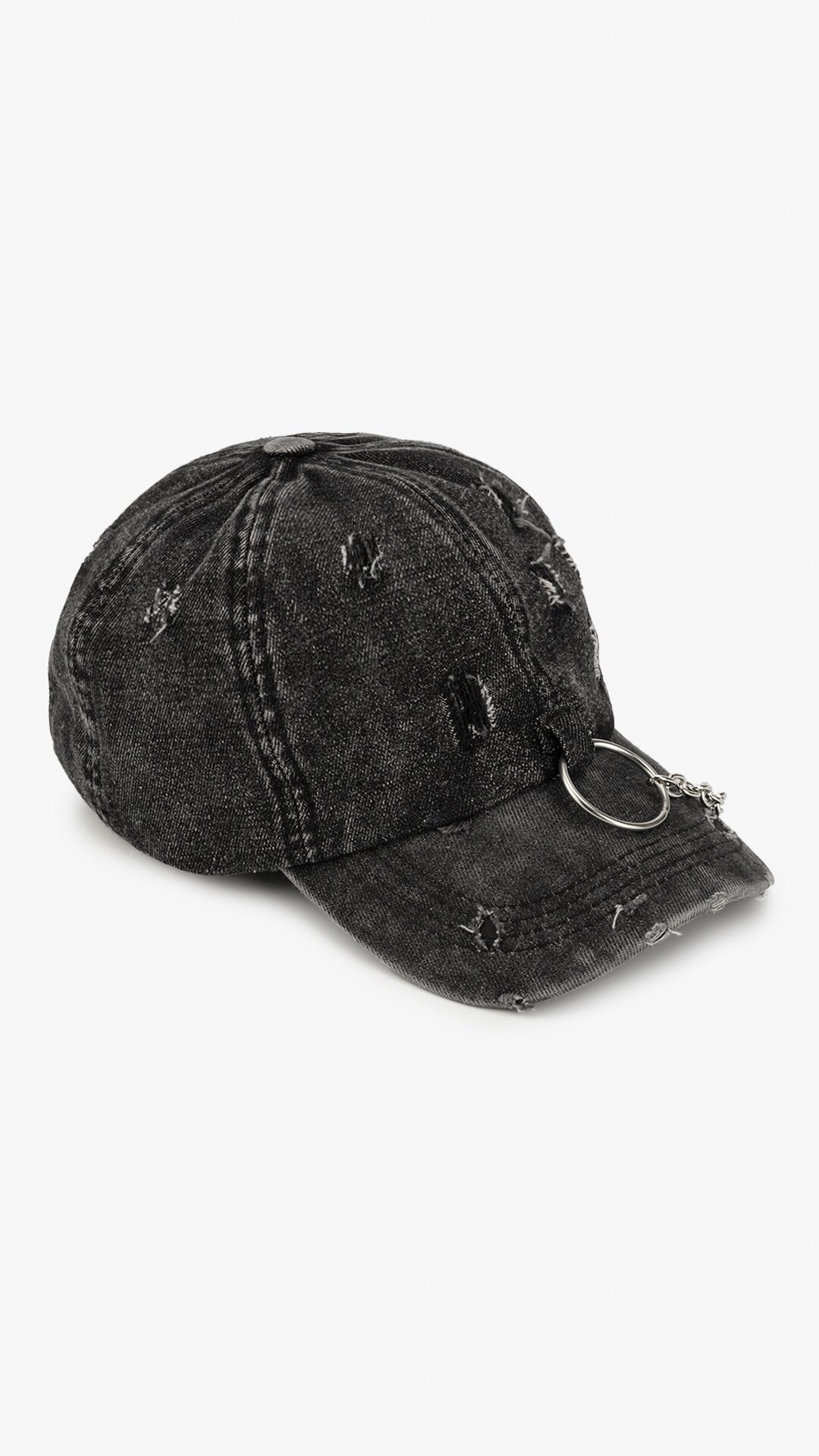 Купити Бейсболка жіноча 39018-2 One Size Чорний Артикул: 2000999431241 Фото повноекранне №1