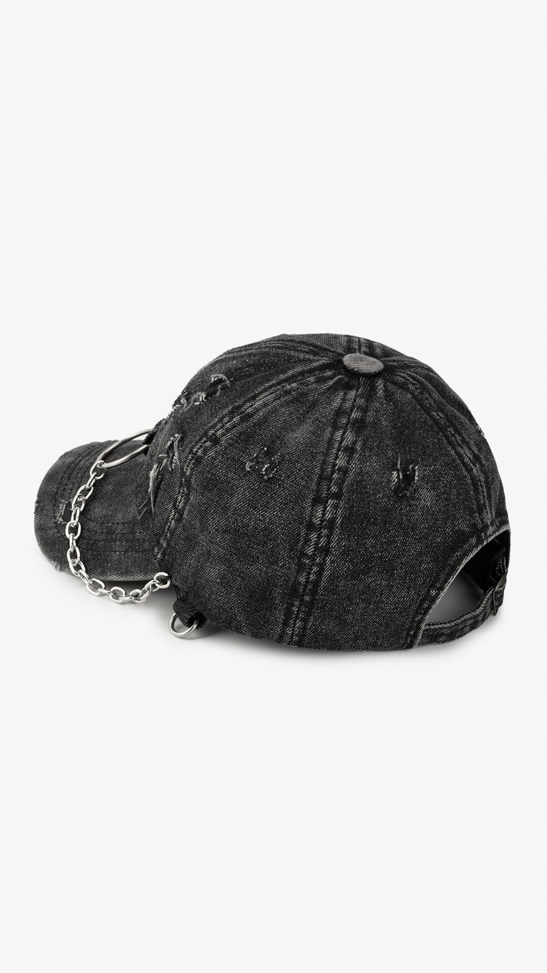 Купити Бейсболка жіноча 39018-2 One Size Чорний Артикул: 2000999431241 Фото повноекранне №2