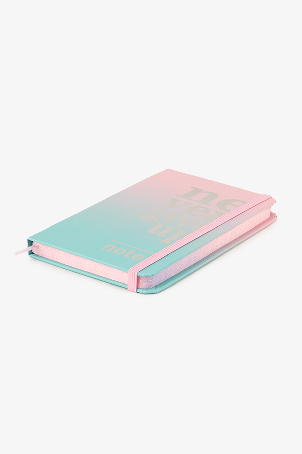 Блокнот на гумці Gradient BuroMAX 761353ML 80 арк. Бірюзовий  Фото №2