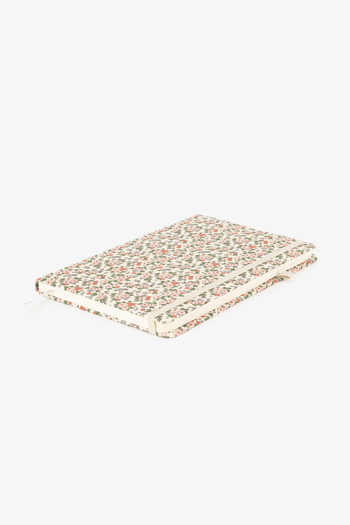 Блокнот на резинке Small flowers 762497ML 80 л. Бежевый  Фото №2