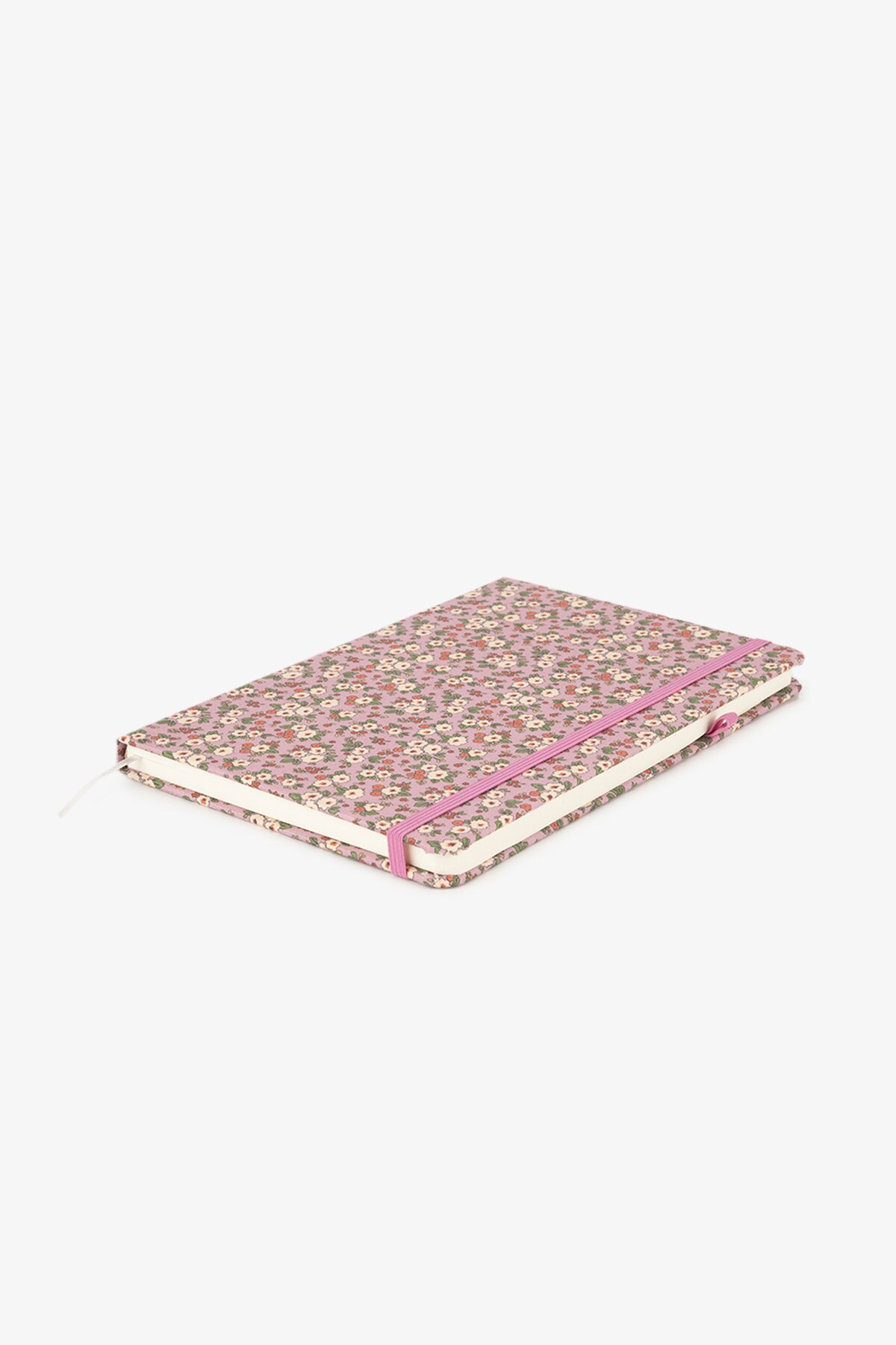 Блокнот на резинке Small flowers 762497ML 80 л. Розовый  Фото №2