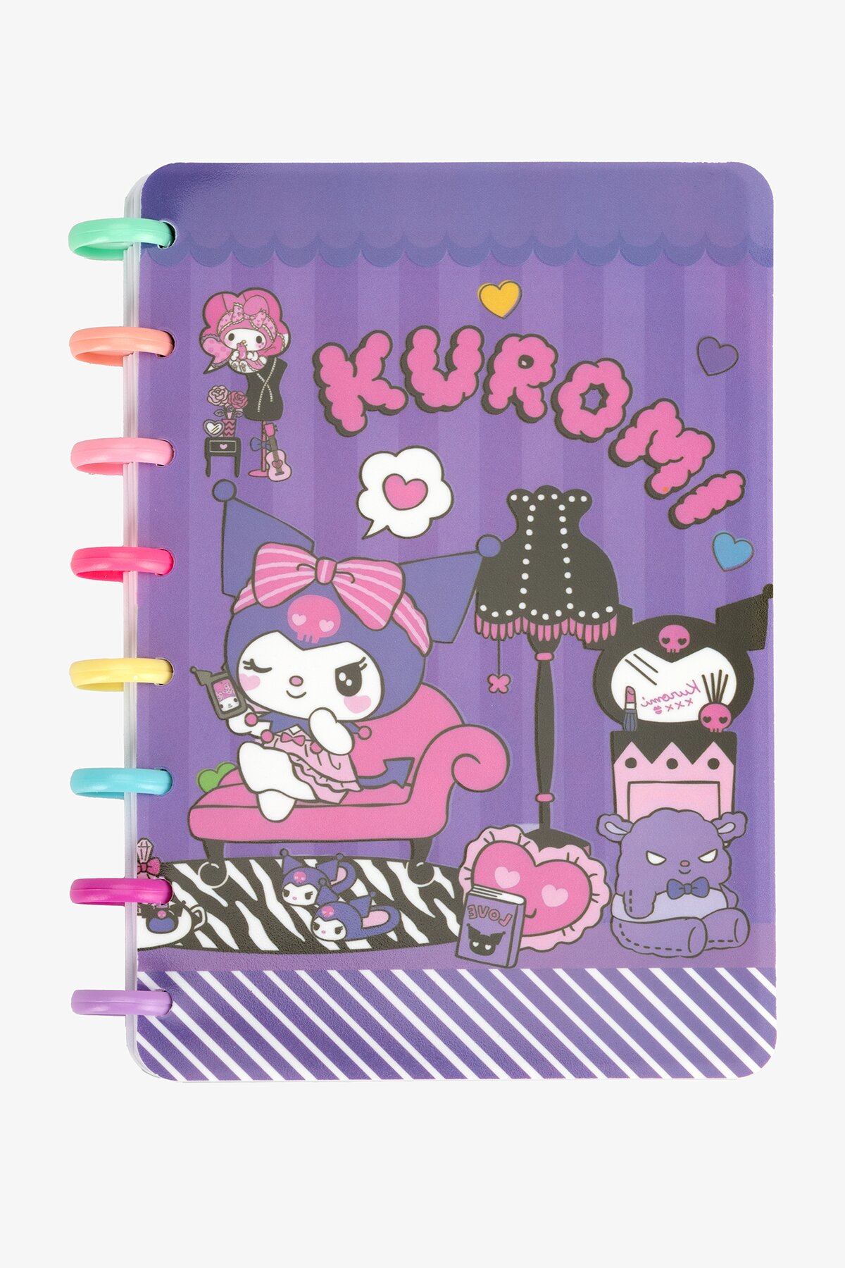 Блокнот на спирали «Зайчик Kuromi» S0000025527-4 Разноцветный  Фото №1