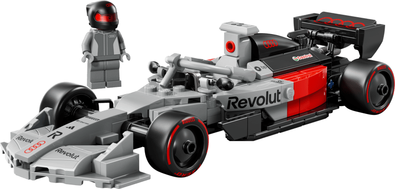 Купити Конструктор "Гоночний автомобіль Audi Revolut F1 Team R26" LEGO 77259 Різнокольоровий Артикул: 5702018068373 Фото повноекранне №2