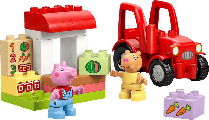 Купити Конструктор "Трактор і ринок" LEGO 10468 Різнокольоровий Артикул: 5702018056493 Фото повноекранне №2