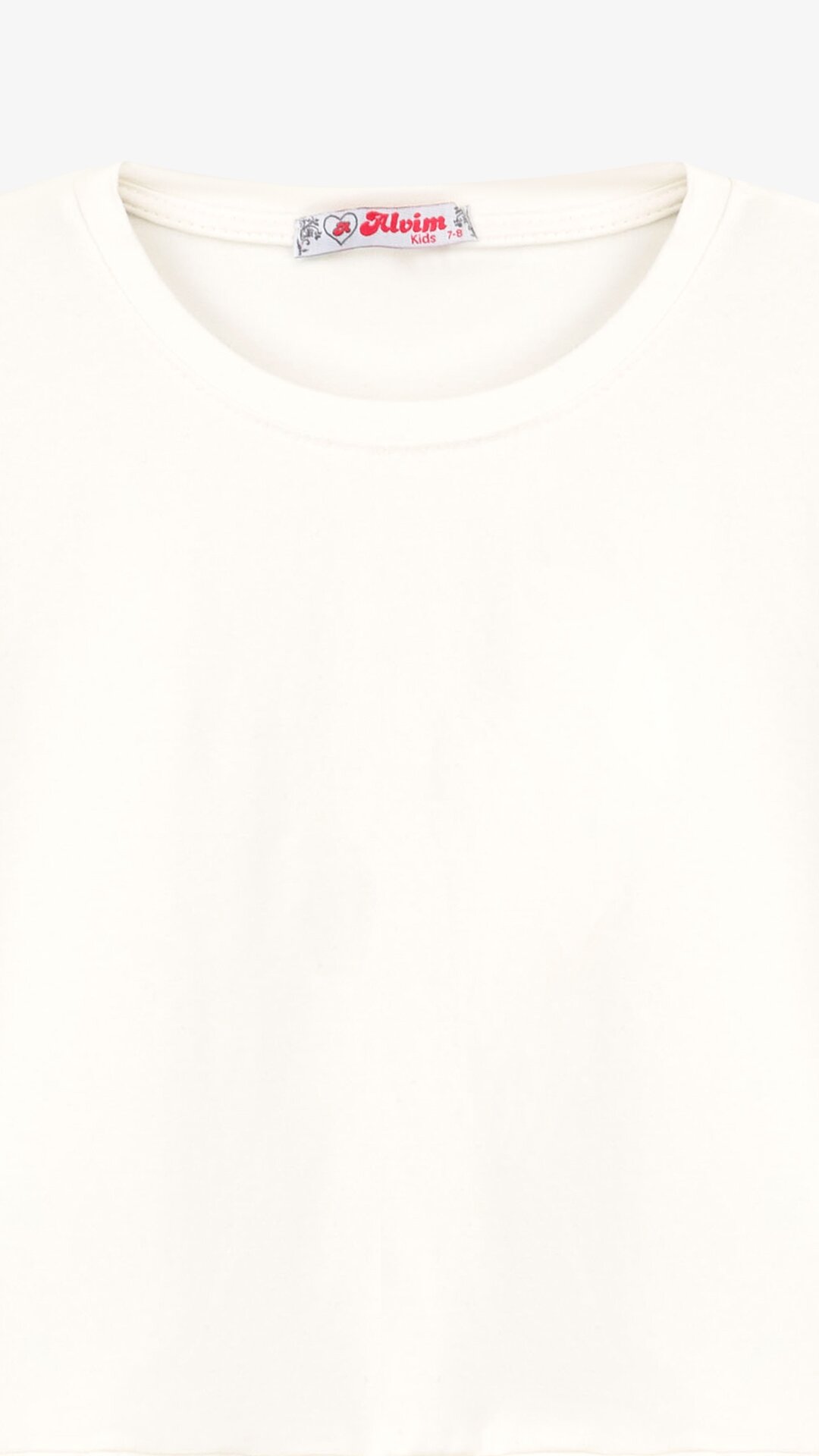Блуза трикотажная для девочки Aura Style 862 116 см Молочный  Фото №1