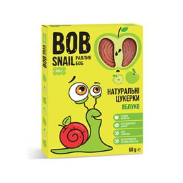 Bob Snail конфеты яблочные 60г 0149 П (4820162520149)