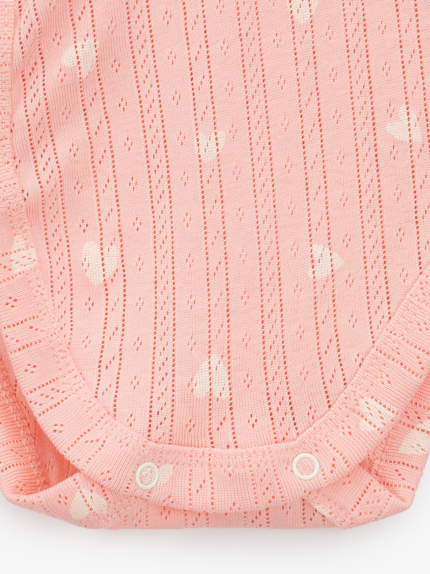 Купити Боді для малюків "Pink hearts" 904375 68 см Рожевий Артикул: 4821184412061 Фото повноекранне №3