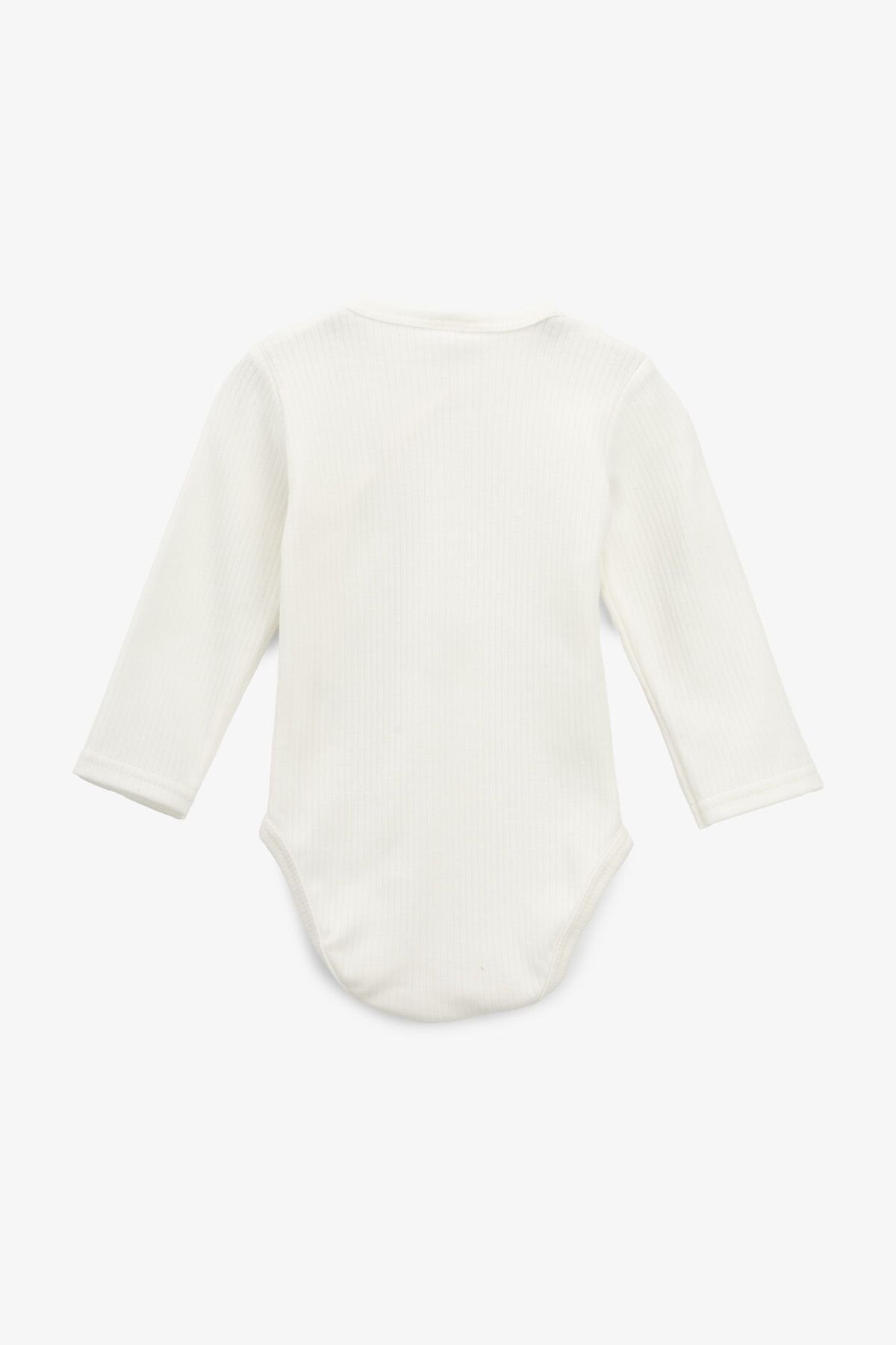Боді на запах для малюків Baby Life P-907 62 см Молочний  Фото №5