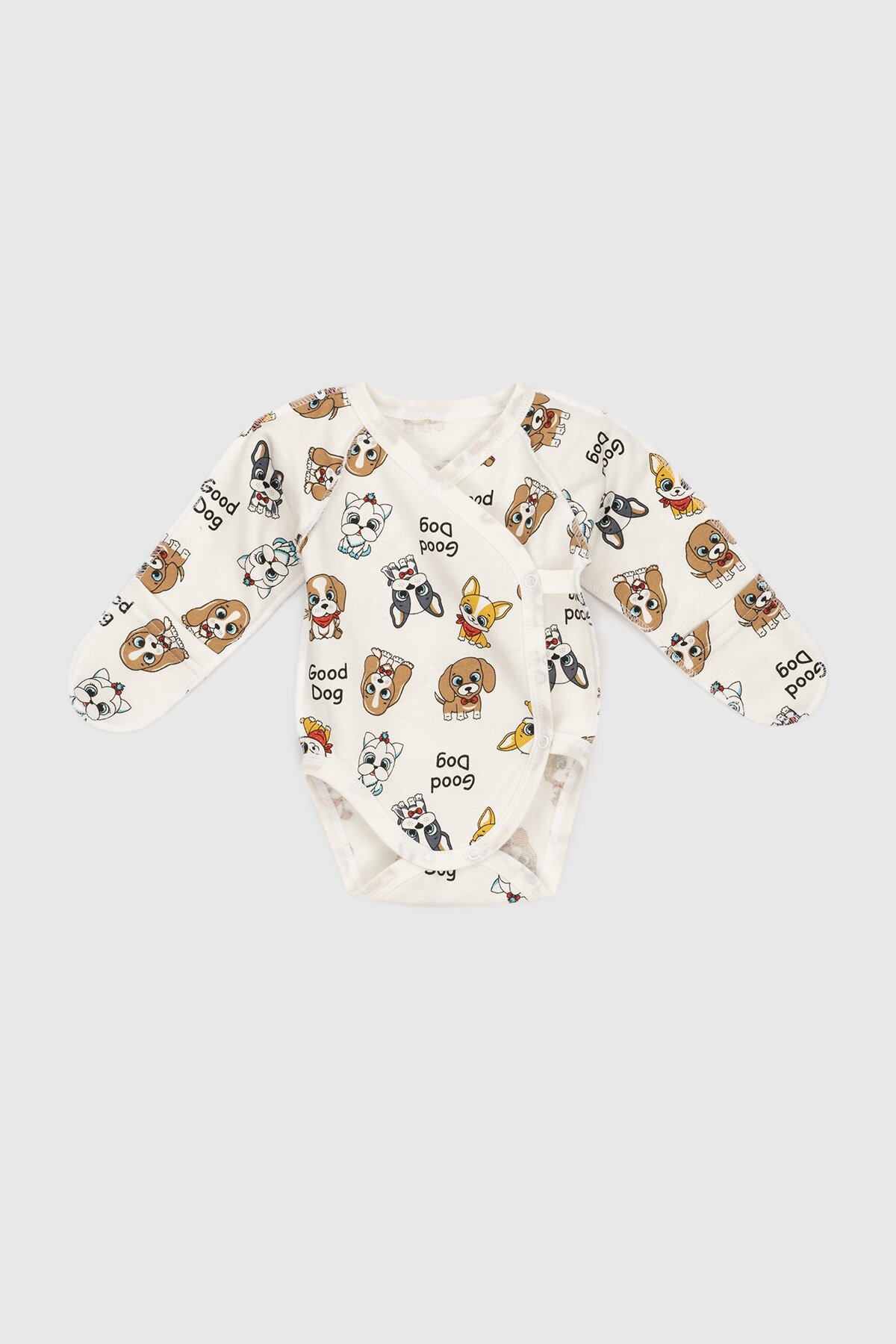 Купити Боді-запах "Песики" Тімі Т12/1-Фт56 56 см Різнокольоровий (4820000274807A) Артикул: 4820000274807 Фото повноекранне №1