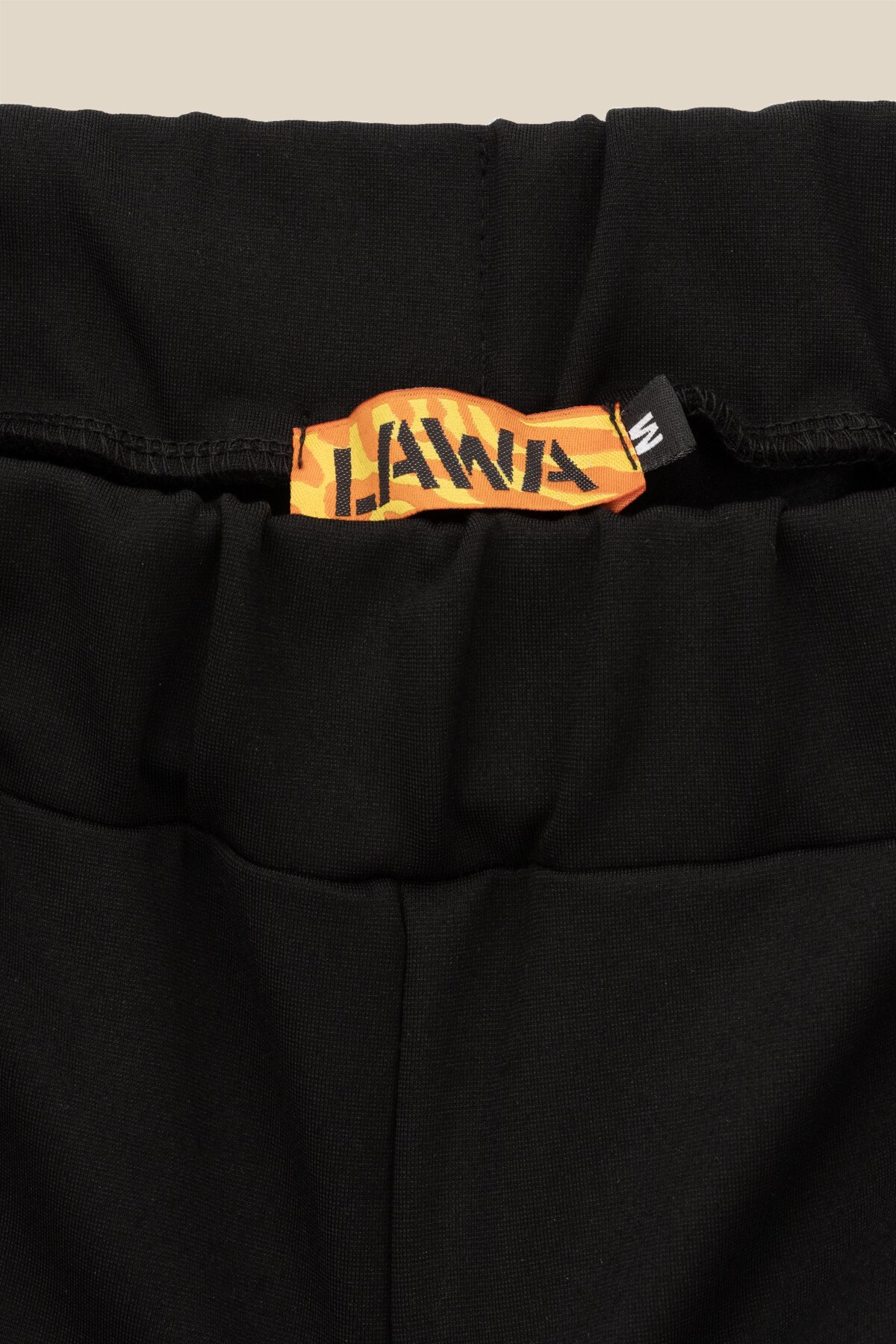 Купити Штани палаццо однотонні жіночі LAWA WBC02364 XS Чорний Артикул: 2000990373816 Фото повноекранне №10