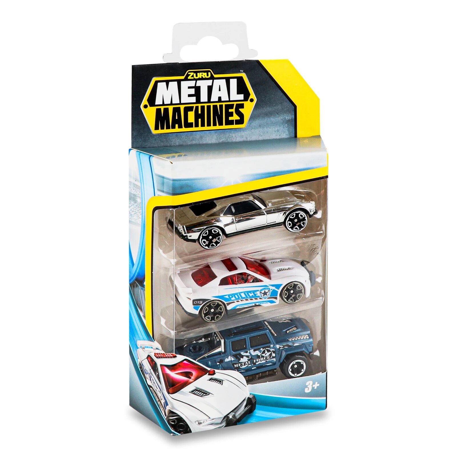 Купити Набір машинок METAL MACHINES–CAR Zuru 6715 Артикул: 193052003300 Фото повноекранне №1