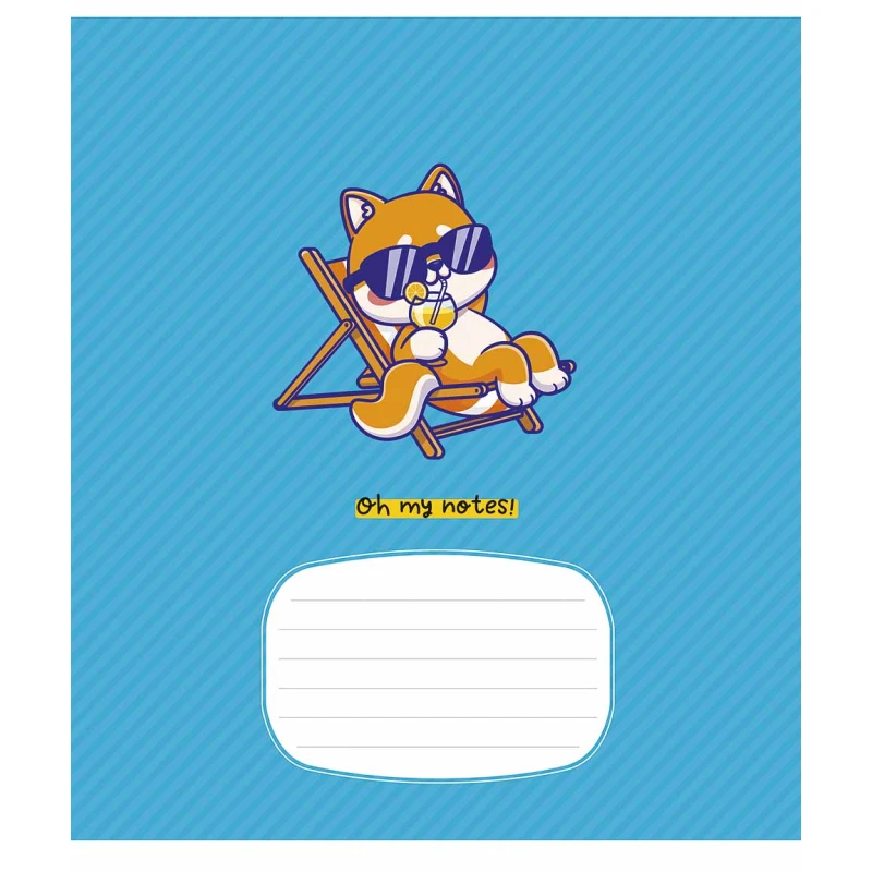 Тетрадь ученическая &quot;Oh My Notes&quot; Школярик 012-3425K 12 л. Разноцветный  Фото №2