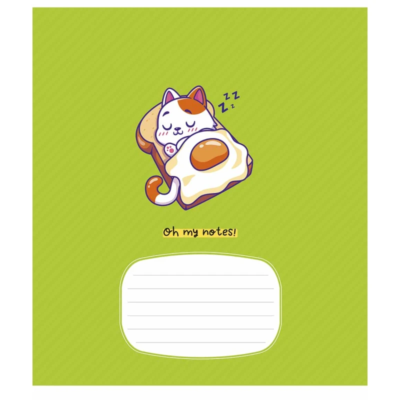 Тетрадь ученическая &quot;Oh My Notes&quot; Школярик 012-3425K 12 л. Разноцветный  Фото №3