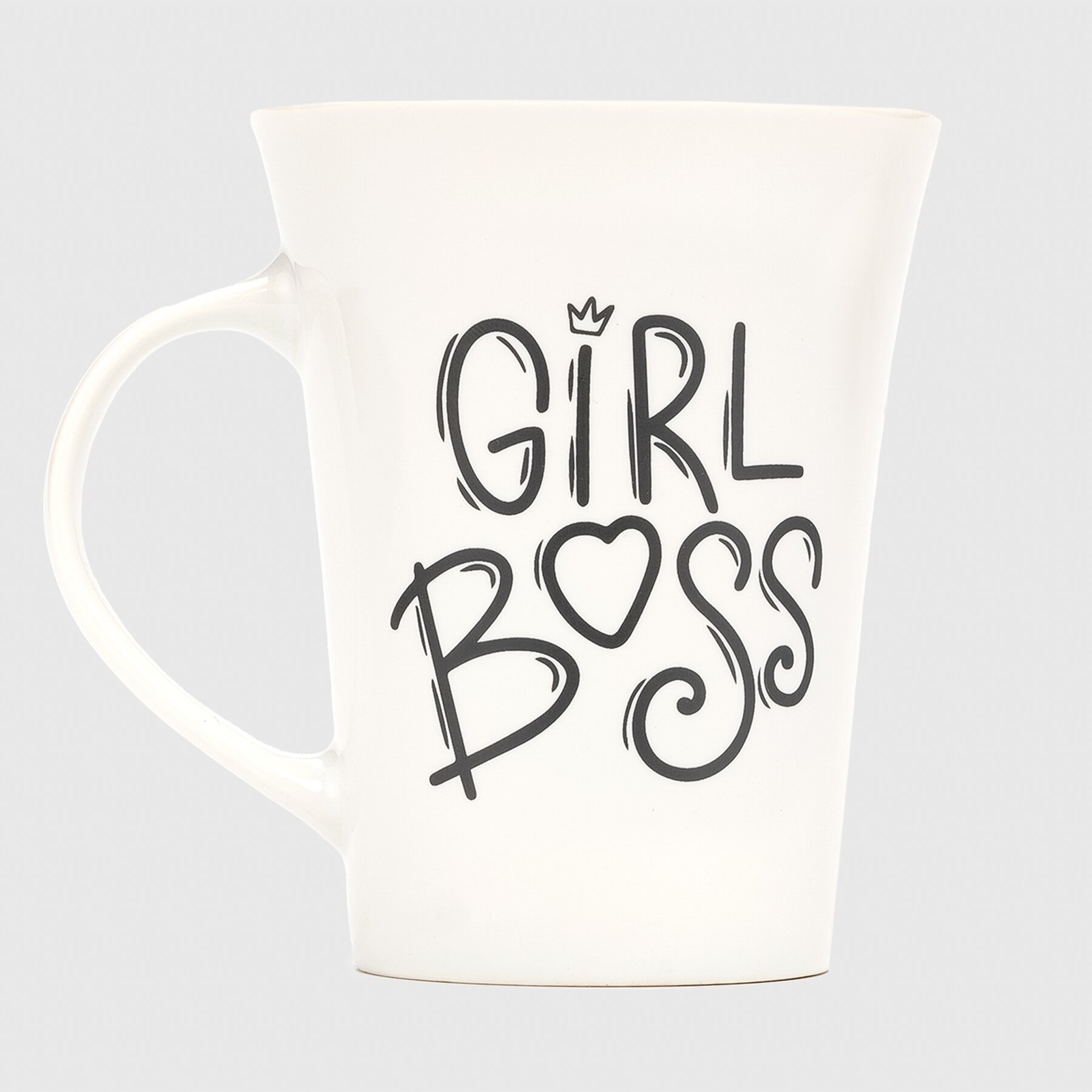 Чашка в подарунковій упаковці 1699 Чашка 360 мл Girl boss тю Різнокольоровий (2000990247278)  Фото №1