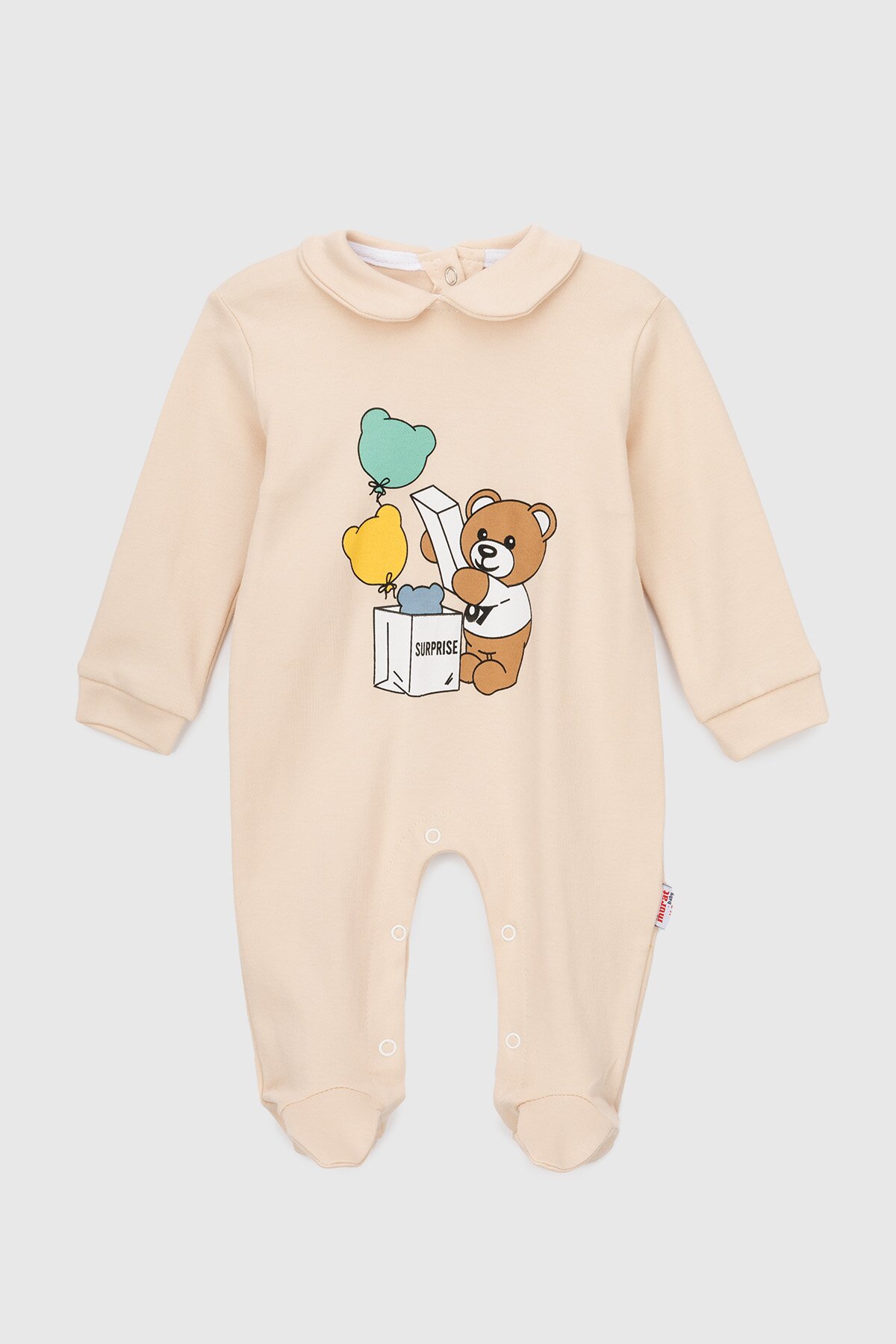Чоловічок дитячий Mini Papi 8577 62 см Бежевий (2000990483546D)  Фото №2