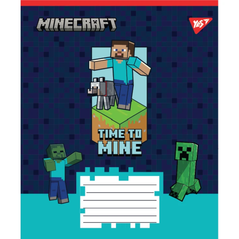 Купити Зошит учнівський "Minecraft Walls" YES 767567 18 арк. Артикул: 4823092291653 Фото повноекранне №5