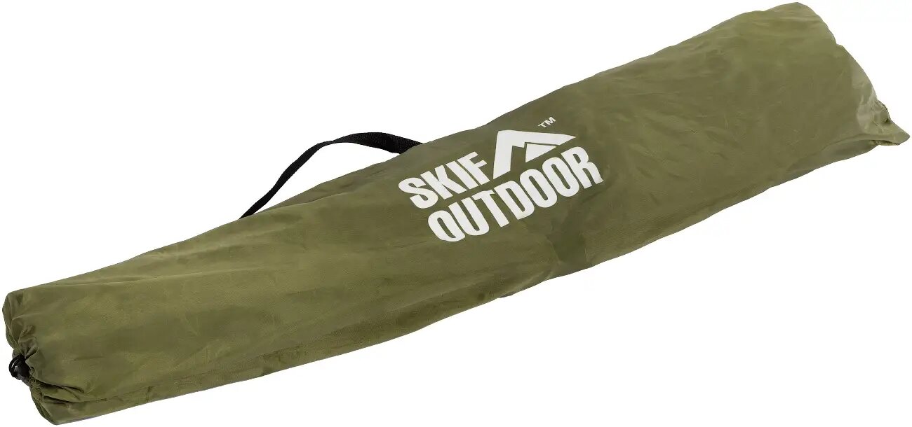 Купити Стілець розкладний Skif Outdoor Soft Base 389.00.96 Чорно-оливковий Артикул: 4820242922726 Фото повноекранне №4