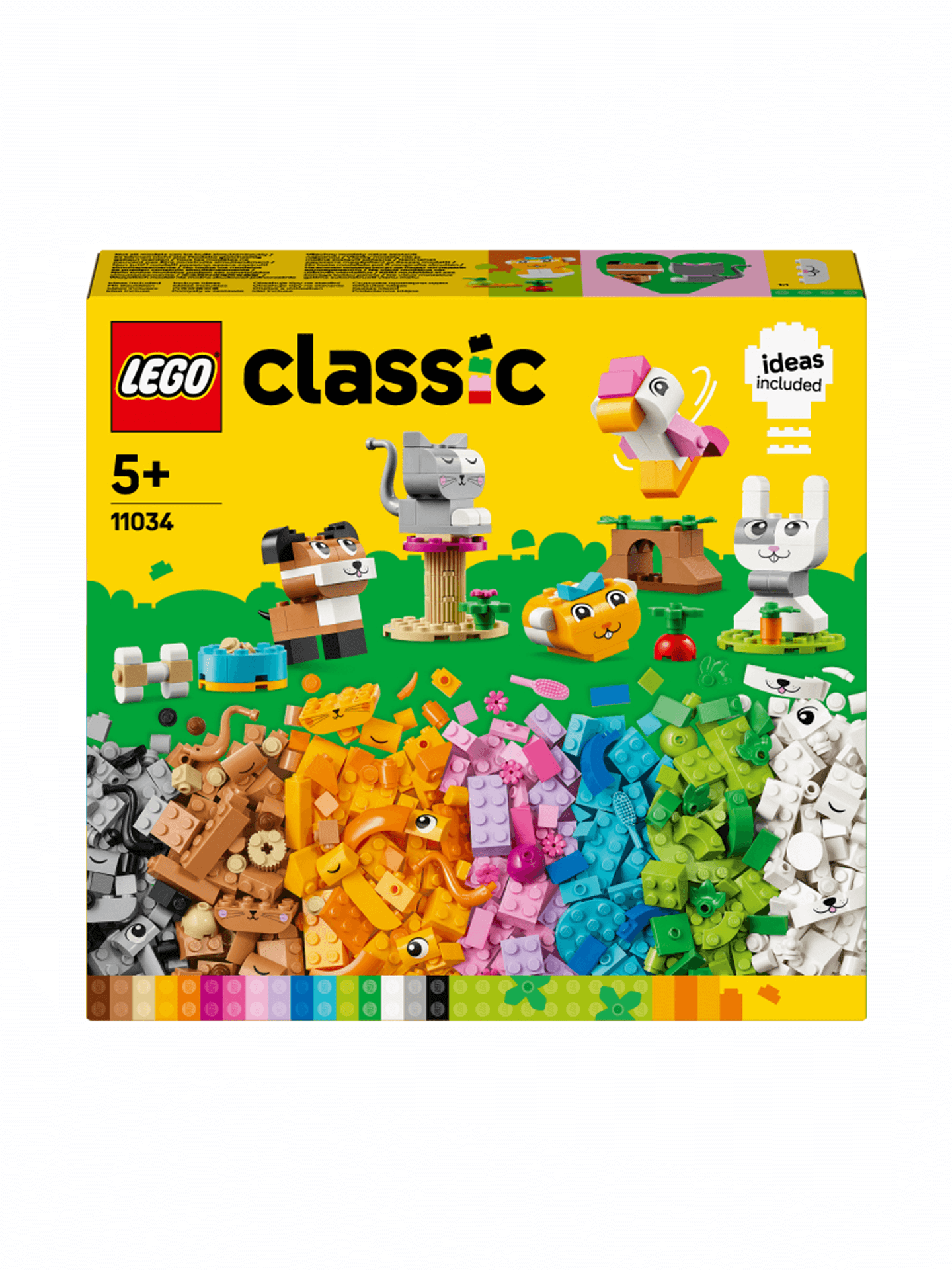 Купить Конструктор LEGO Творческие любимцы 11034 Разноцветный Артикул: 5702017582511 Фото на весь экран №1