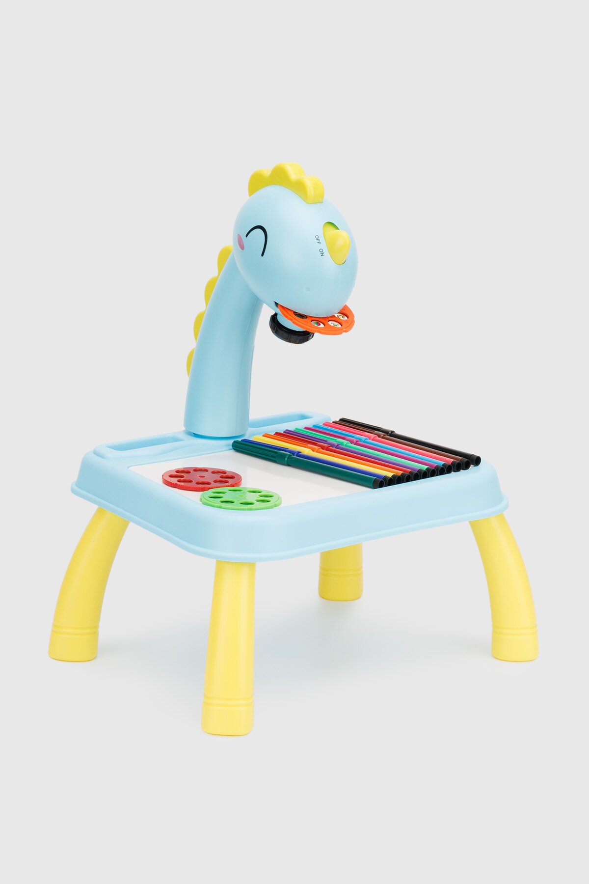 Дитячий проектор Dinosaur 3D Projection Drawing Board YM2021-7/SM487270 Різнокольоровий (2000990734662)  Фото №0