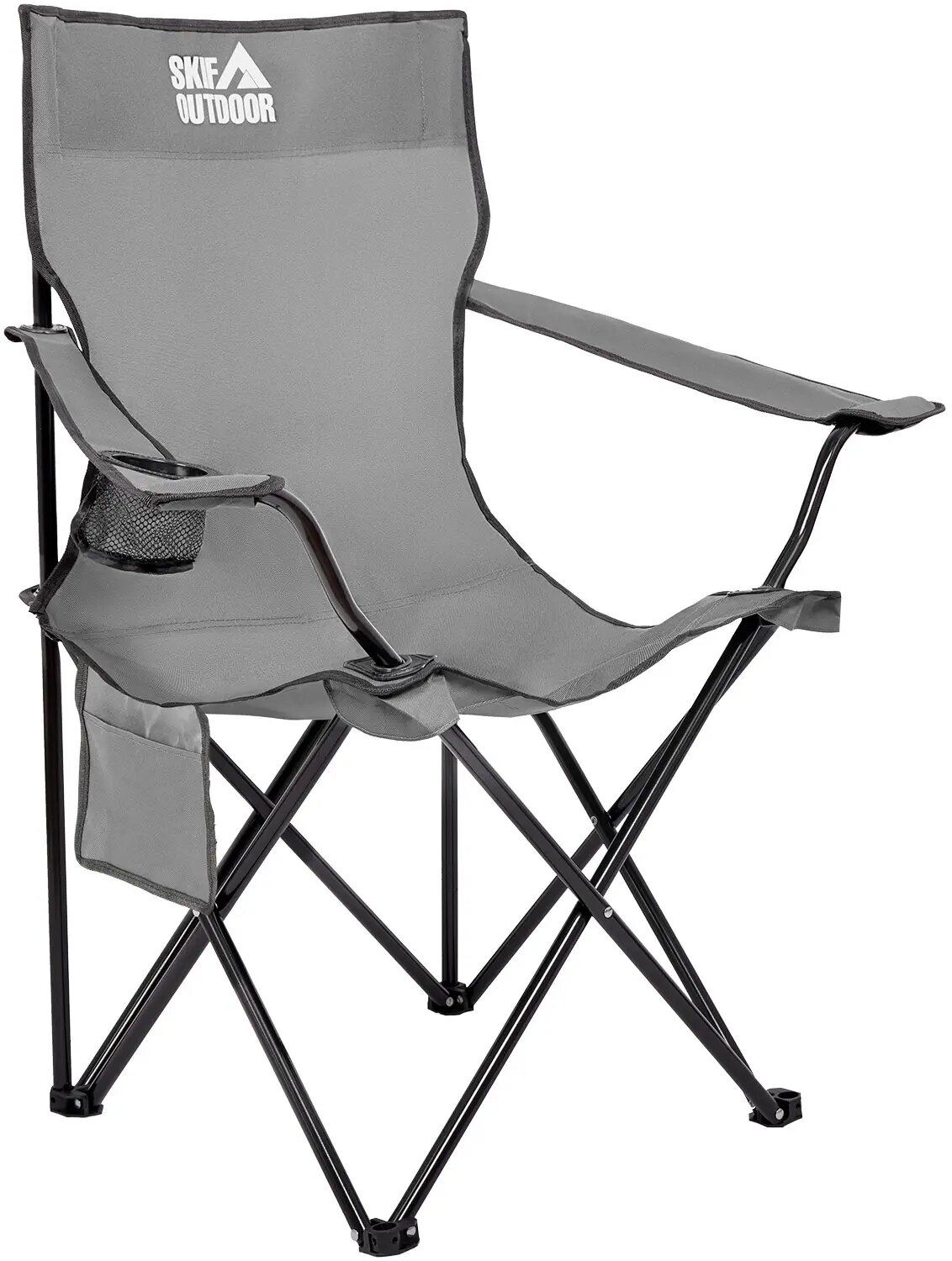 Купити Стілець розкладний Skif Outdoor Comfort Plus  389.03.95 Сірий Артикул: 4820242925871 Фото повноекранне №1