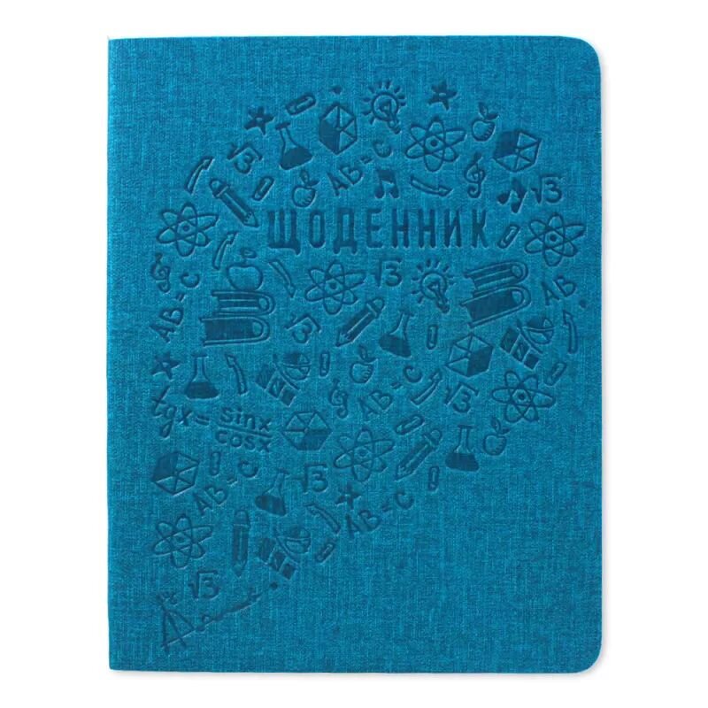 Щоденник шкільний Gold Brisk Raso Блакитний (2000989925668)(SC)  Фото №0