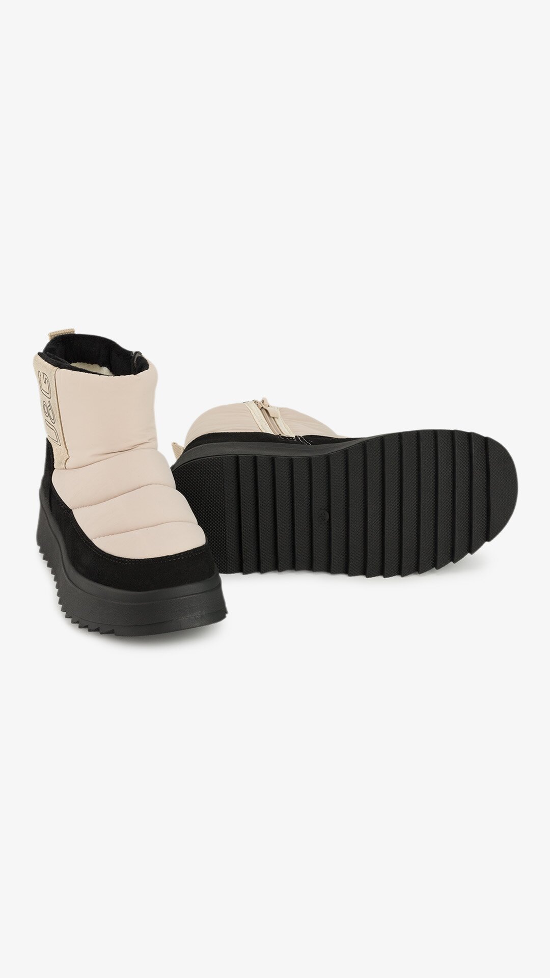 Купити Дутики для дівчинки Stepln T5017-3T 33 Бежево-чорний Артикул: 2000999372582 Фото повноекранне №6